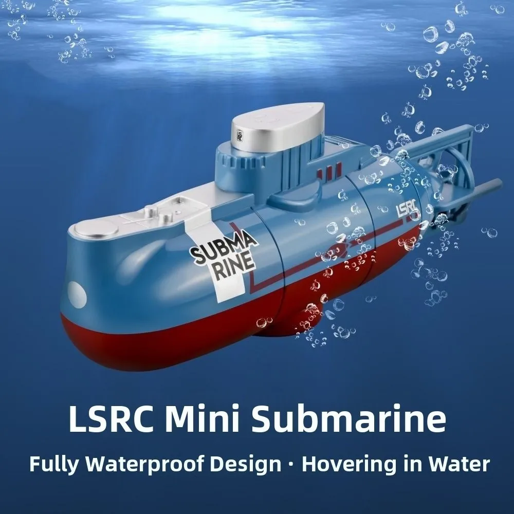 จําลอง Mini RC เรือดําน้ํา 0.1 เมตร/วินาทีความเร็วกันน้ํารีโมทคอนโทรลเรือ Mini ขนาดกลางแจ้งกันน้ําของเล่นดําน้ํา