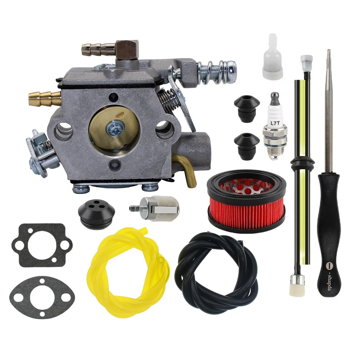 

**Original Carburetor for Echo CS-370 CS-400 CS-400F Chainsaw, High-Performance WT-985 Replacement** (74 characters)