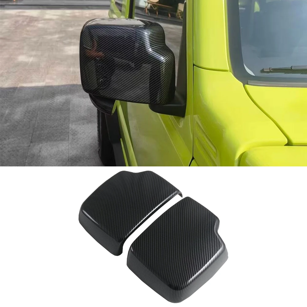 

For Suzuki Jimny 2022 2023 2024 2025 Rearview Mirror Cover Protection Car Accessories Door Side Mirror Shell Auto Exterior Trim