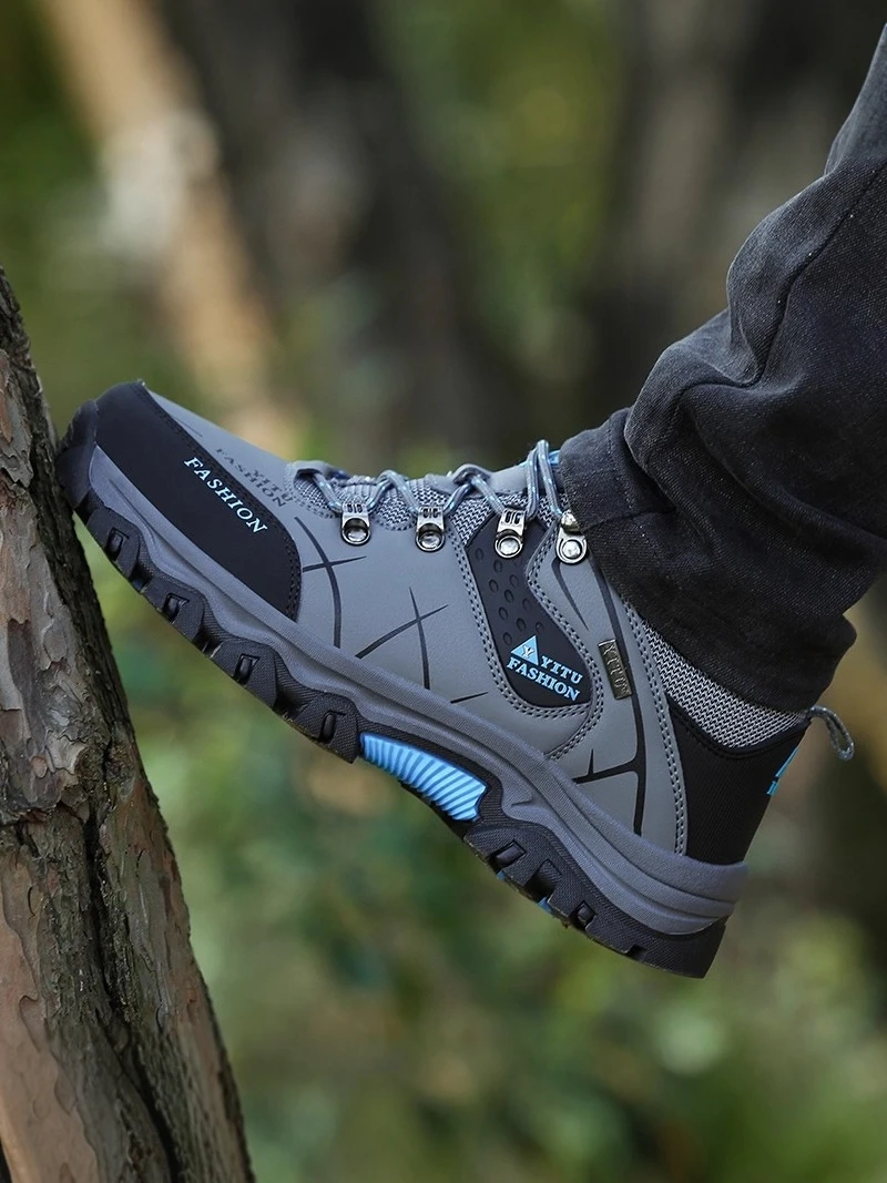 

Men's Outdoor Climbing Shoes Summer Casual Sports Waterproof Non-slip Wear-resistant Work Safety Shoes Comfortable Breathable