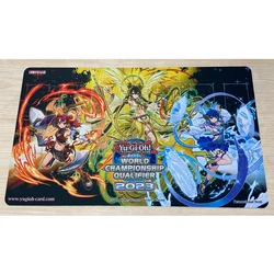 YuGiOh Mikanko Playmat Mirror Mikanko TCG CCG Mat Board Game Duel Mat Trading Card Game Mat Anti-slip Rubber Mouse Pad Free Bag