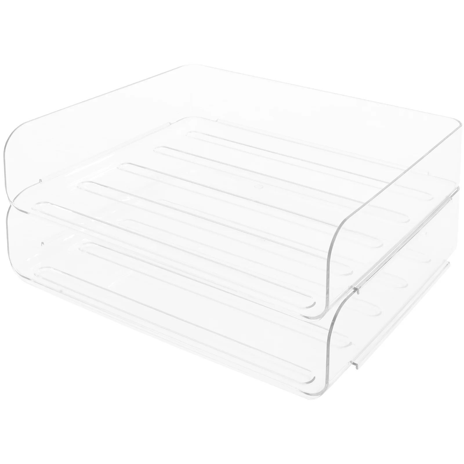

File Holder Storage Box Multifunction Office Desktop Paper Drawers Stackable Trays