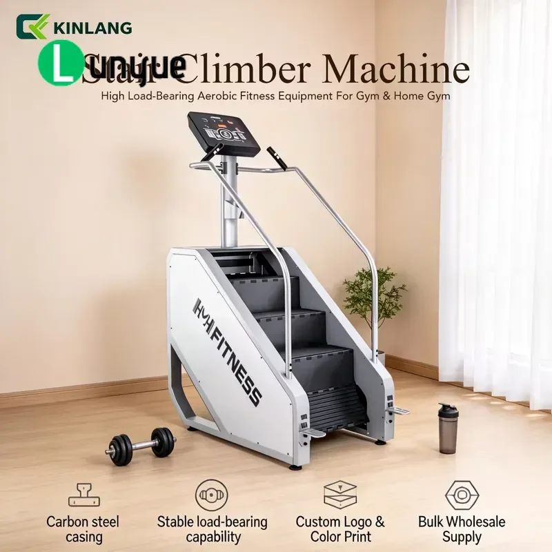 Commercial Electric Stepper Digital Display Stair Climber Aerobic Exercise Training Equipment For Gym Home Fitness Cardio
