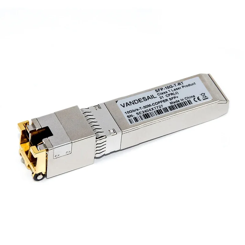 VANDESAIL SFP+ Module RJ45 | 10G Switch Gbic Connector | SFP Copper RJ45 Module | Gigabit Ethernet Port