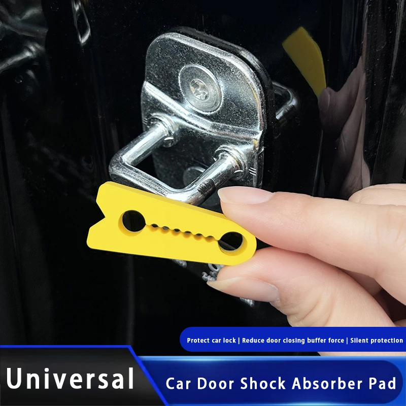 ل BMW 1 2 3 4 5 6 7 سلسلة X1 X2 X3 X4X5X6X7 قفل باب السيارة عازلة التخميد حماية الوسادة قفل باب السيارة غطاء ملصقات اكسسوارات #1