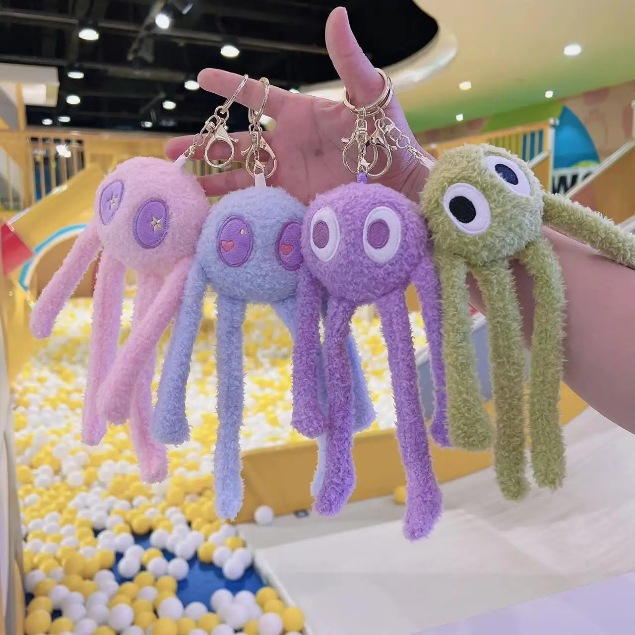 Hot 20cm Kawaii Cartoon Octopus Plush Doll Keychain Pendant Children Cute Stuffed Animals Plush Toys Girls Kid Birthday Gift