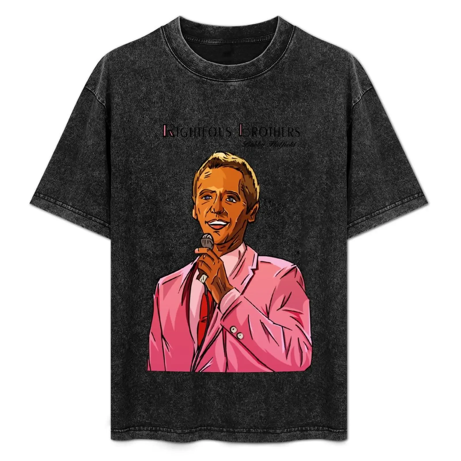 

Righteous Brothers (Bobby Hatfield) T-Shirt Festival Casual Short Sleeve