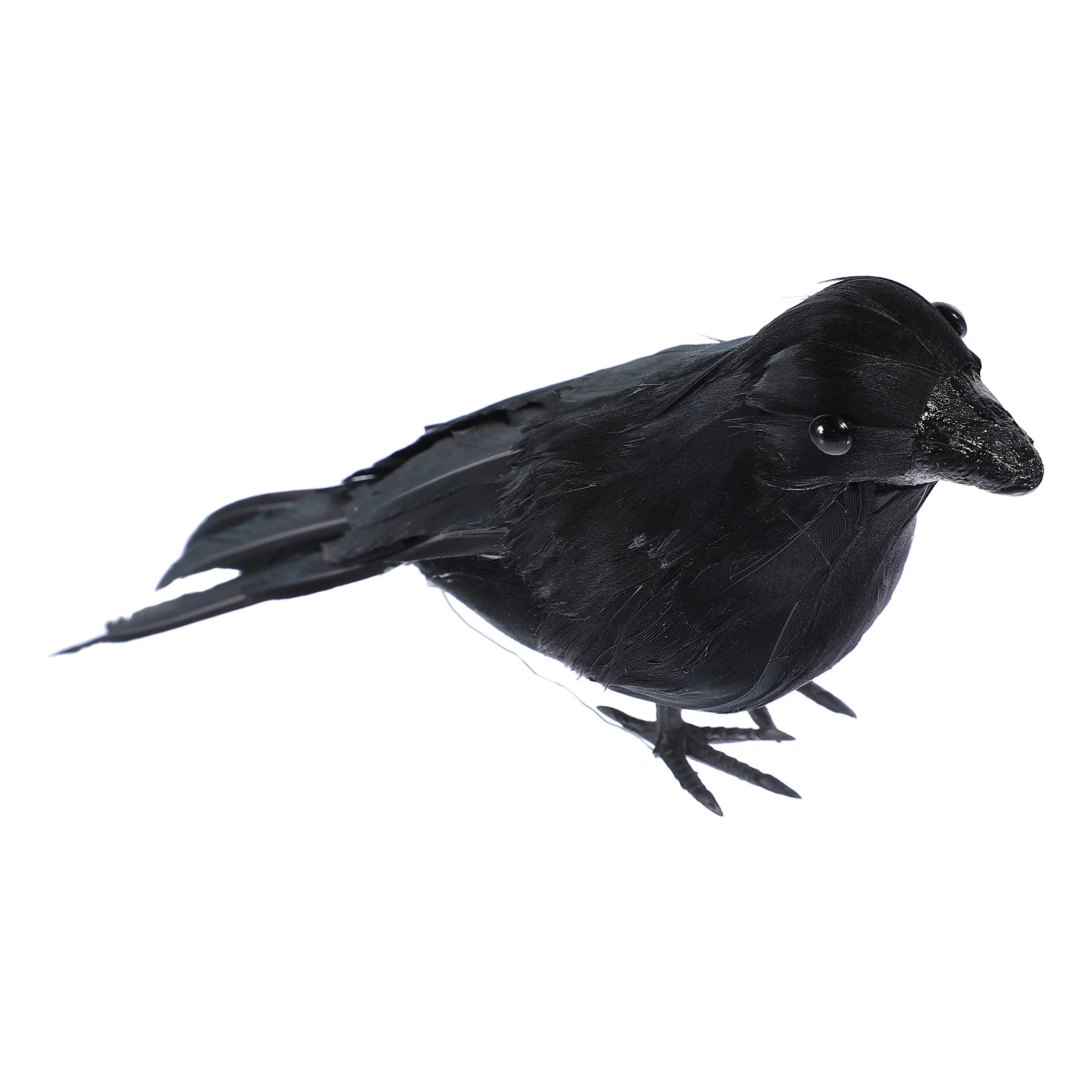 

Simulated Crow Ornamental Crow Decoration Compact Size Home Garden Halloween Decoration Prop Halloween Decor Shopping Mall Decor