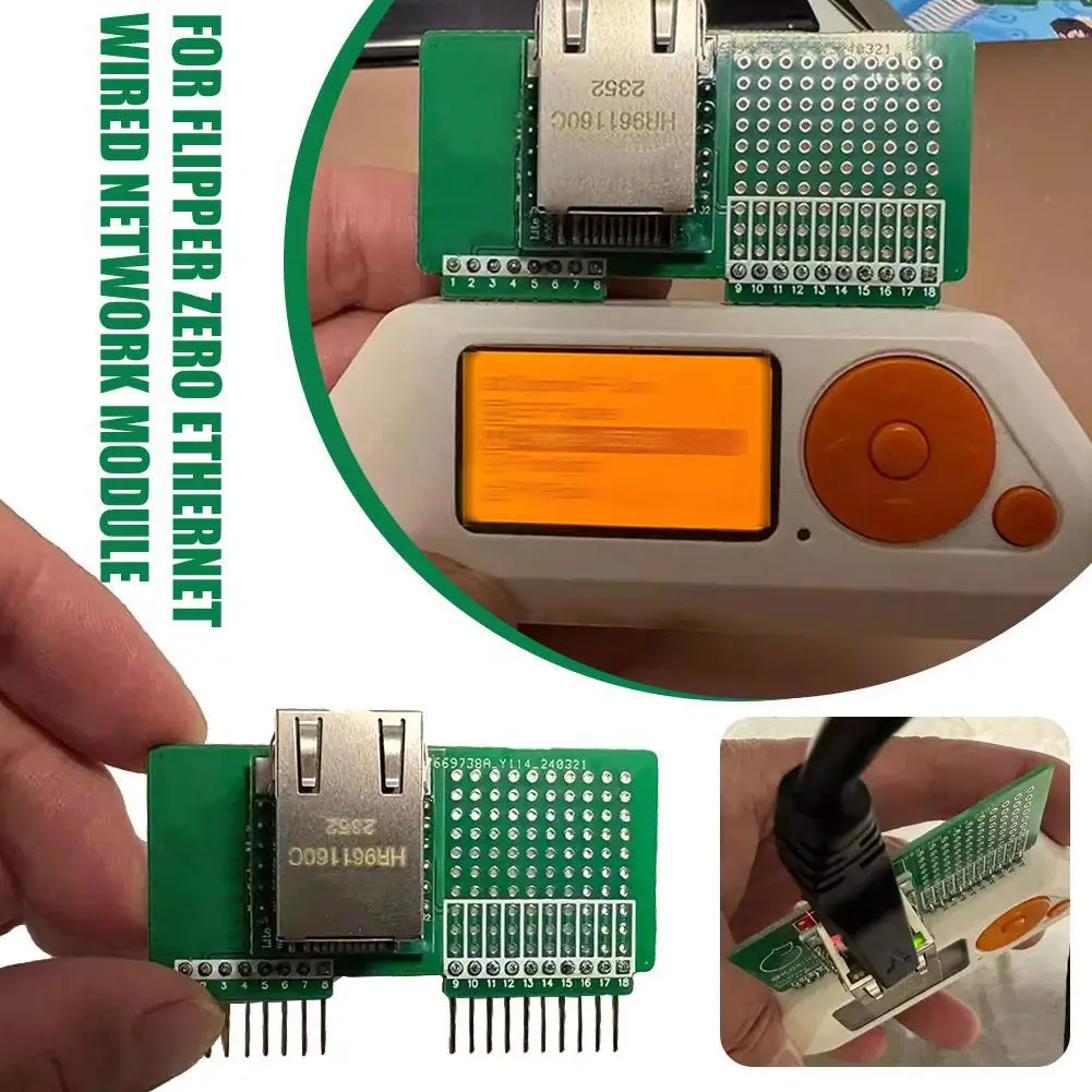 Network Devboard For Flipper Zero Accessory Ethernet Wired Network Test Module 2024 2025