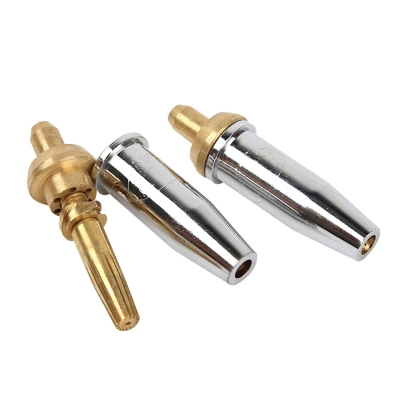 

Stainless Steel Weldings Cutting Torch Tips for Propane Acetylene Liquefied Petroleum Gas Cutters Cutting Nozzles