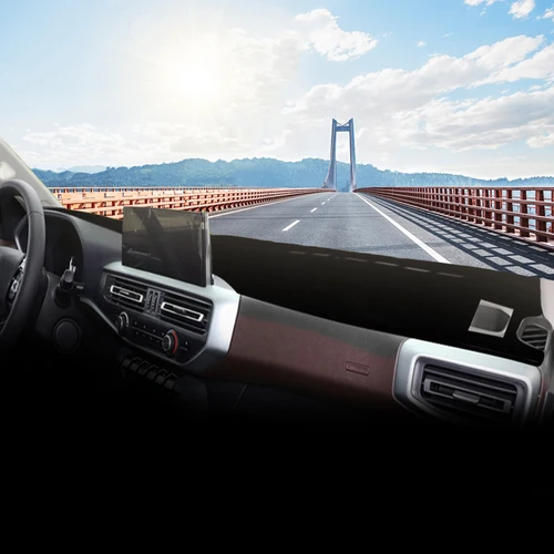 Imagen 2 del producto Para Peugeot Landtrek 2020 2021 2022 2023 cubierta para salpicadero de coche instrumento escritorio parasol Mat almohadilla antideslizante Accesorios