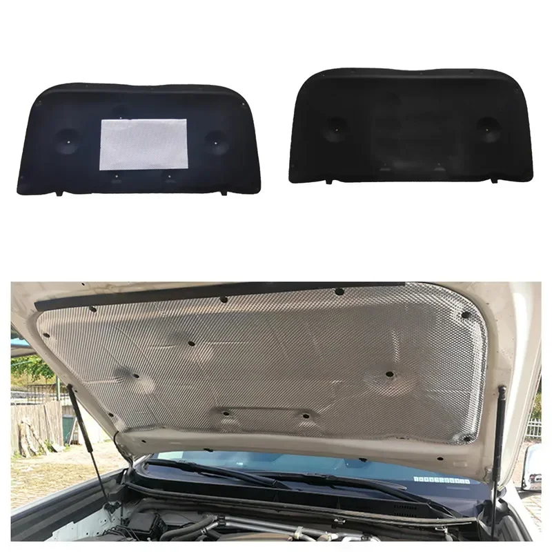 

For TOYOTA Prado 2018-2020 1PC Car Hood Engine Thermal Insulation Sound Insulation Cotton Heat Insulation Pad Mat K