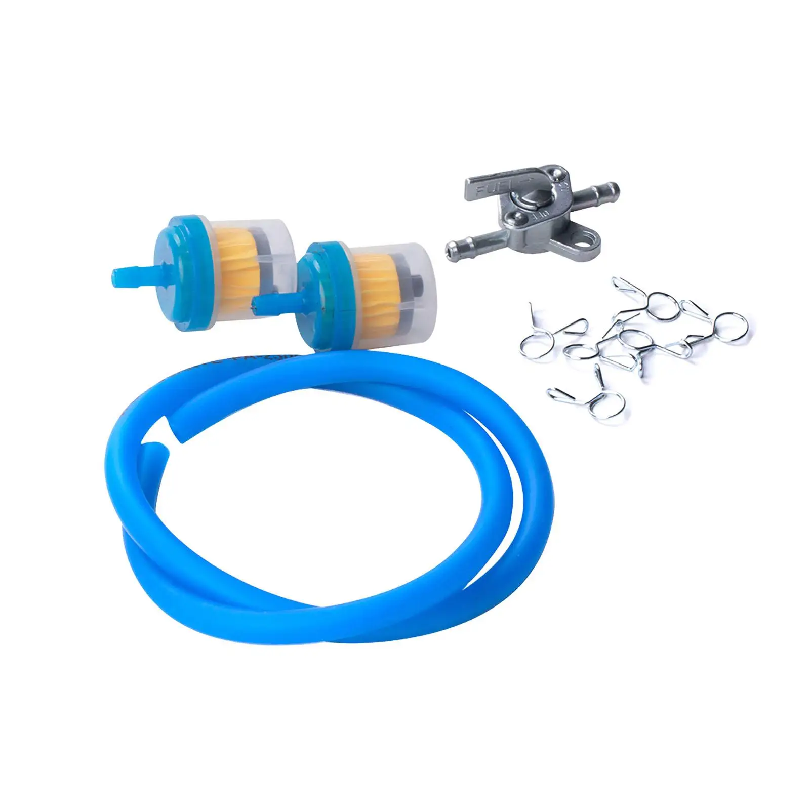 Motorcycle Gas Oil Filter Hose Tube Line Easy to Install Replaces Repair for Gy6 50cc 110cc 125cc 150cc 250cc 139qmb 157qmj