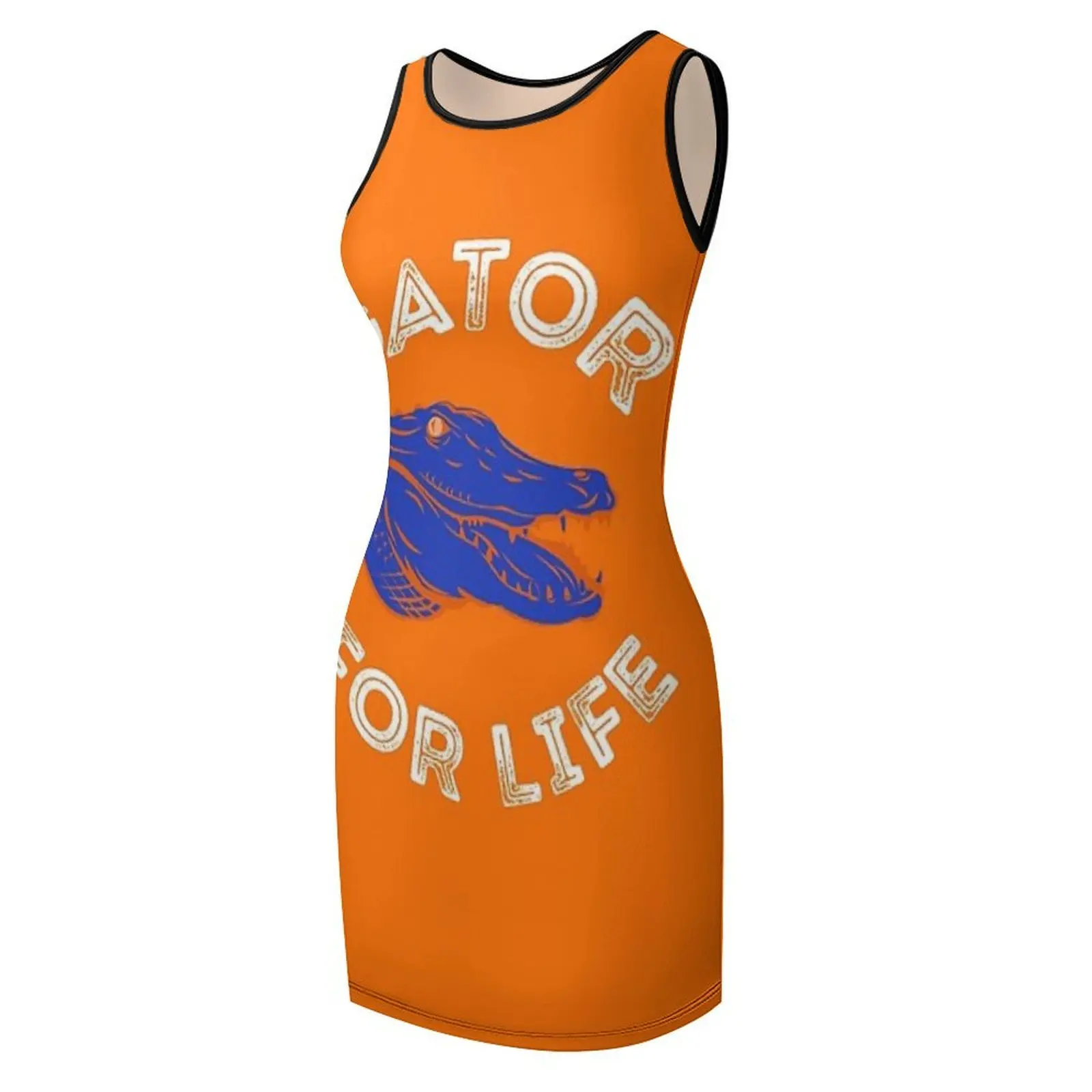 ชุดเดรสแขนกุด Gator For Life เสื้อผ้าผู้หญิง ชุดเดรสปาร์ตี้สุดหรูสำหรับผู้หญิง ชุดราตรี ชุดราตรีงานพรอม ชุดเดรสสำหรับสุภาพสตรี ชุดชายหาด