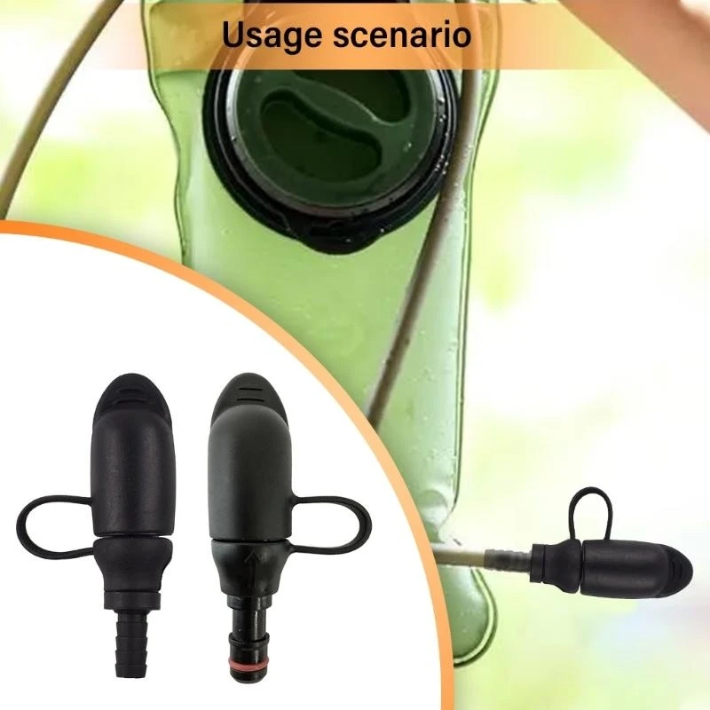 Bites Valves Cover for Hydrations Pack Bladder Water Backpacks Soft Silicone Bites Valves Nozzle Replacement Mouthpieces