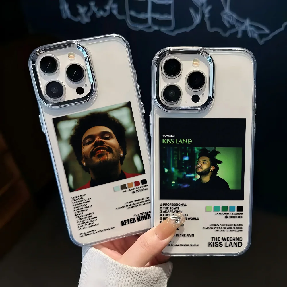 The Weeknd Minimalist Poster Handyhülle für iPhone 17 16e 16 15 14 13 12 11 Mini Pro Max X XR XSMAX 8 7 Air Plus Soft Cover