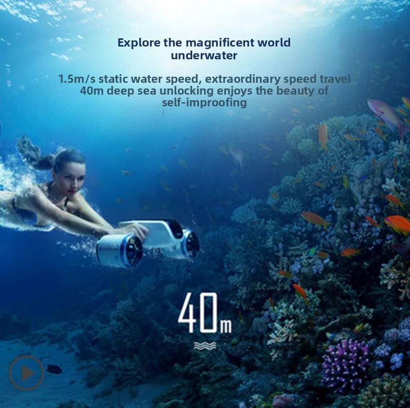 Propulsores Tiro subacuático Booster subacuáticos Equipo de rescate Robots subacuáticos