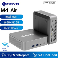 Mini PC SOYO M4 Air Intel Alder Lake N95 MiniPC Computer PC Win11 Pro Mini PC DDR4 16GB RAM 512GB ROM WiFi5 BT5.0 Desktop