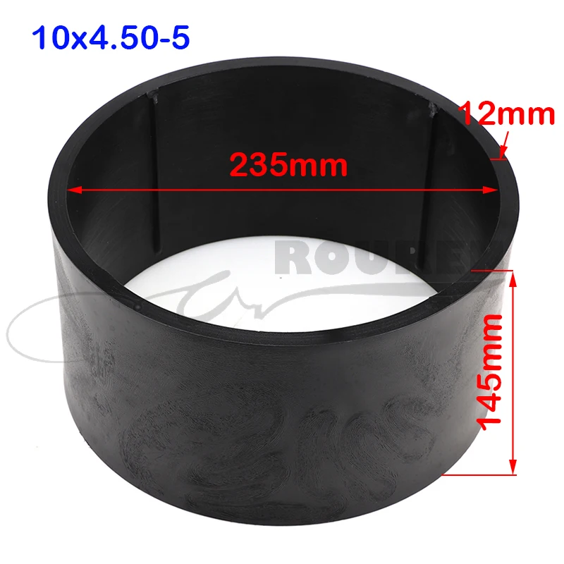 10x4.50-5  11x7.10-5Inch Gas Powered Kart  Plastic Wheel Replacement PVC Tire Rim Scooter Sleeve Drift Trike Street