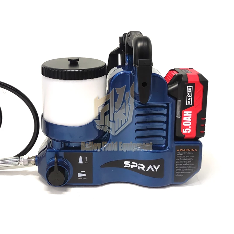 

Paint Spraying Machine Portable Refresh Fences and Furniture Lithium Battery Airless Sprayer