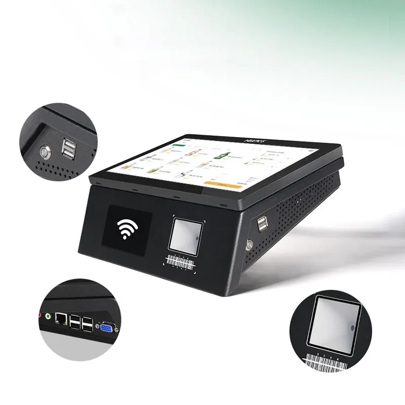 ATV&UTVCheapest Desktop/Wall-mounted Price Checker Built-in 2D Barcode Scanner for Supermarket