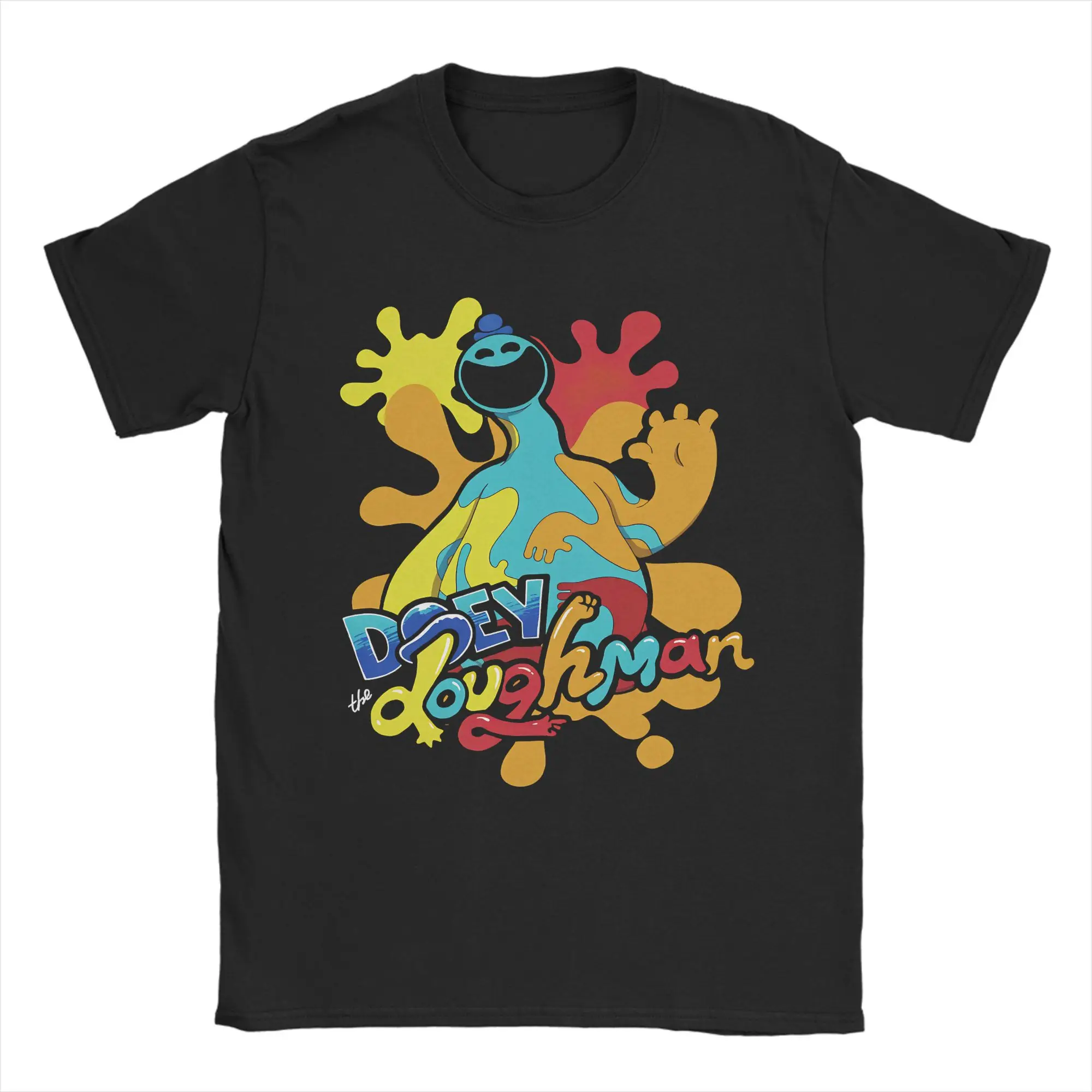 Doey Doughma Play time Horror Game Accessories Unisex T Shirt Pure Cotton Tee Graphic T-shirt Clothing