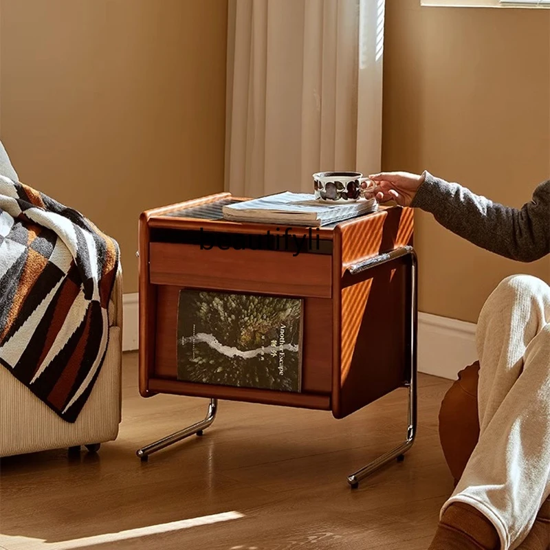 

Designer Nordic Bedside Table Cool Salon Luxury Cute Night Stand Modern Nordic Table De Chevet Chambre Bedroom Furniture