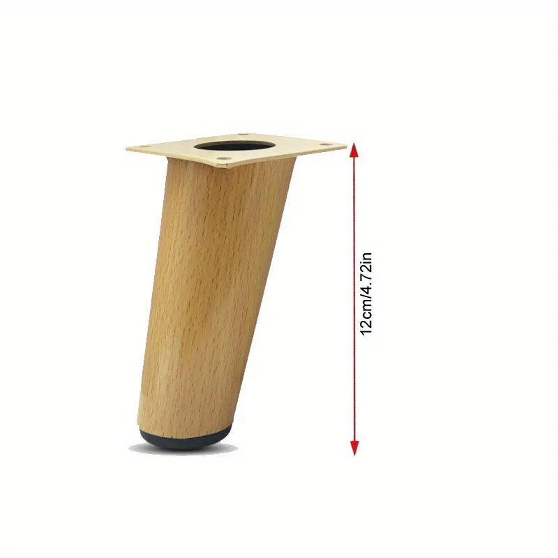 Furniture Legs Modern Short Cabinet Legs for Coffee Table Dresser Nightstand Shelf Replacement Couch Legs for Furniture