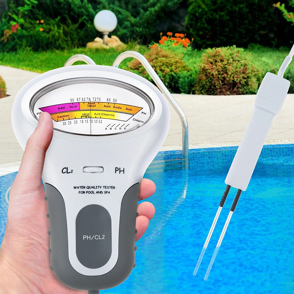 Imagem -02 - Ferramentas Multi-function Pool Tester Medidor de ph Detector de Operação de Cloro