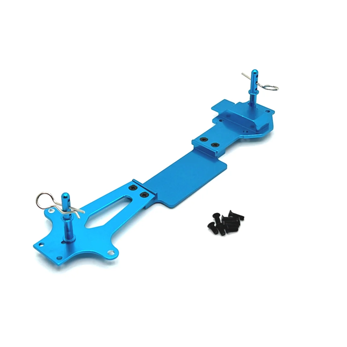 Conjunto de segundo andar do eixo de condução de atualização de carro RC para WLtoys 1/14 144016   Peças de atualização de carro RC azuis