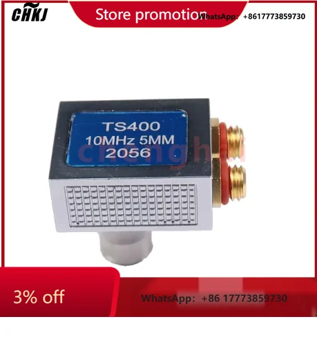 

CHKJ-2025NEWTC400 10MHZ/5mm High Temperature Probe Transducer Sensor of Ultrasonic Thickness Gauge
