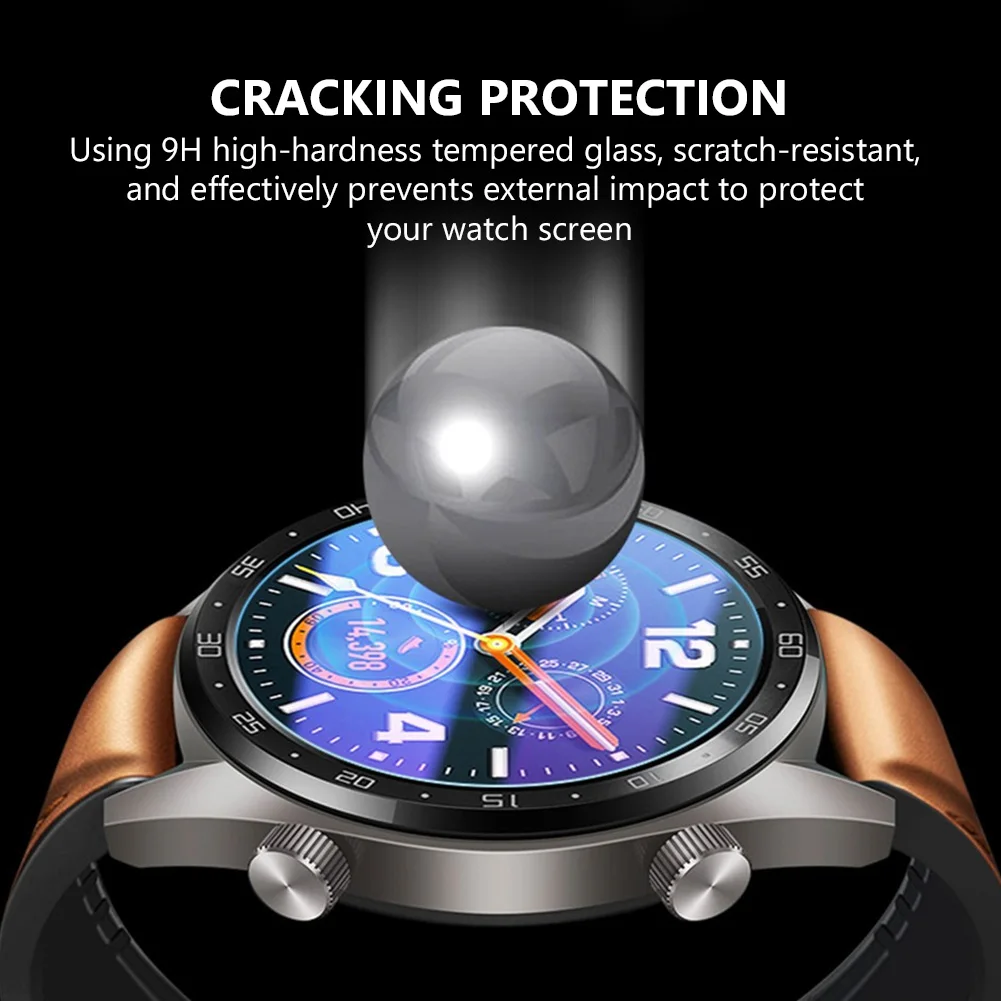 Smart Watch Tempered Glass Screen Protector Film Round Protective Film 30.5 31 31.5 32 32.5 33 33.7 34 34.5 35 36 38 40 42mm