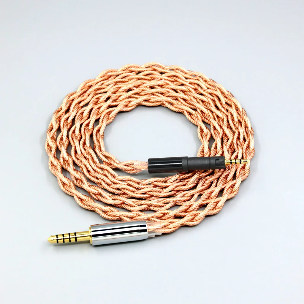 LN008251 الجرافين 7N OCC التدريع المحوري مختلطة سماعة كابل ل Sennheiser HD599 HD569 HD 560S HD559 hd560s