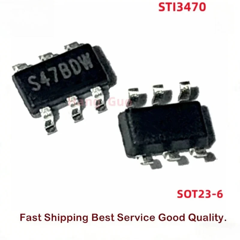 100PCS/lotto Originale STI3470   SOT23-6 18 V/2A DC-DC regolatore di tensione e chip IC buck Migliore qualità