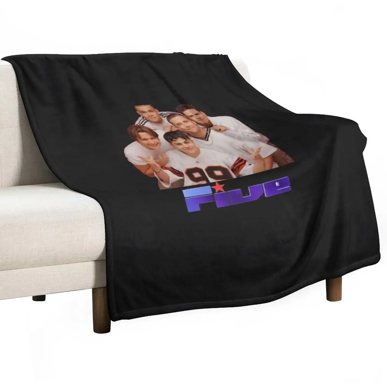 

5ive Throw Blanket Warm Sofa Throw Blankets