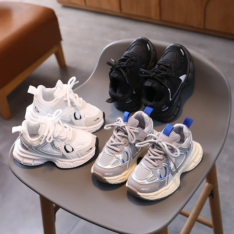 Children's sports shoes soft sole spring and autumn new girls small and medium-sized large boys non-slip casual running shoes