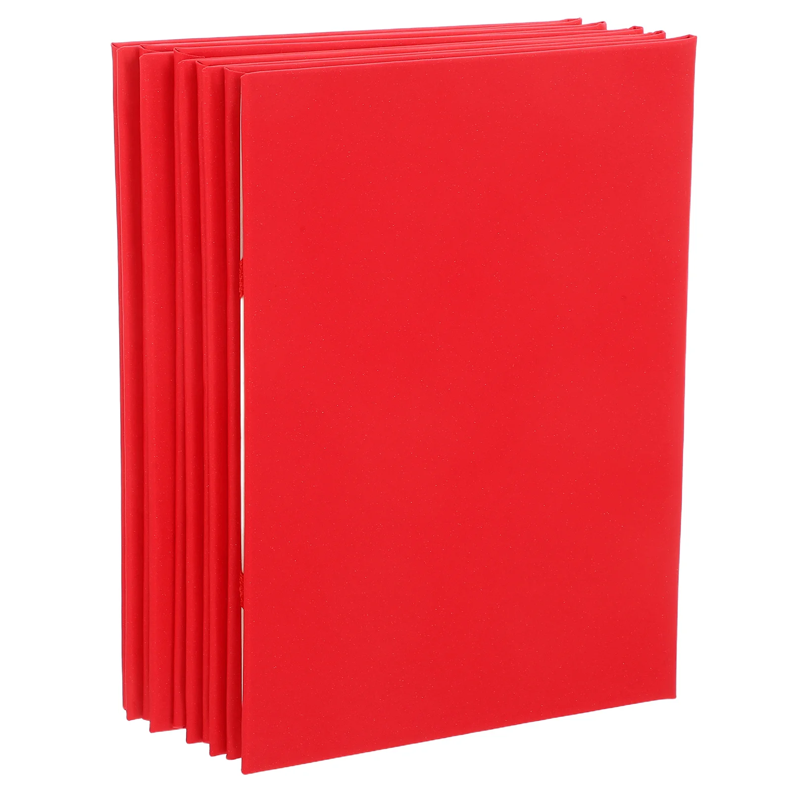 

5 шт. пустые однотонные держатели сертификата формата А5, обложки для дипломов, бумажные защитные приспособления для выпускных документов, красная папка с сертификатом