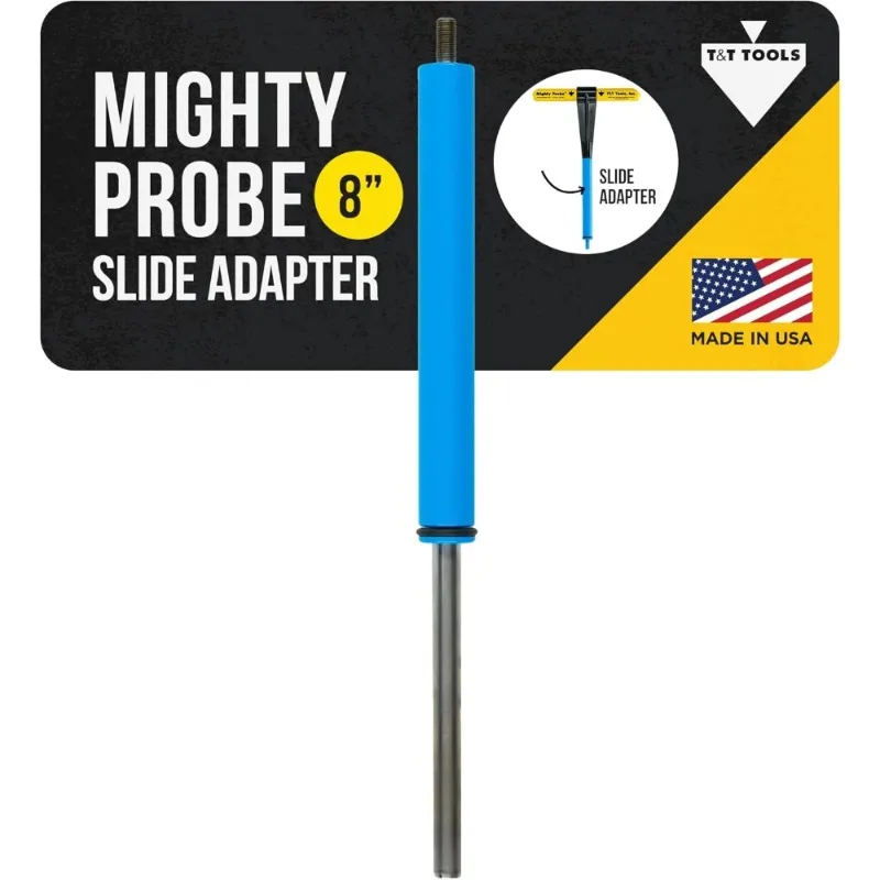 

Адаптер для мини-молотка-слайдера для измерительных стержней, изолированных металлических зондов для грунта, стальных стержней с Т-образной рукояткой, профессиональный инструмент для ландшафтных работ