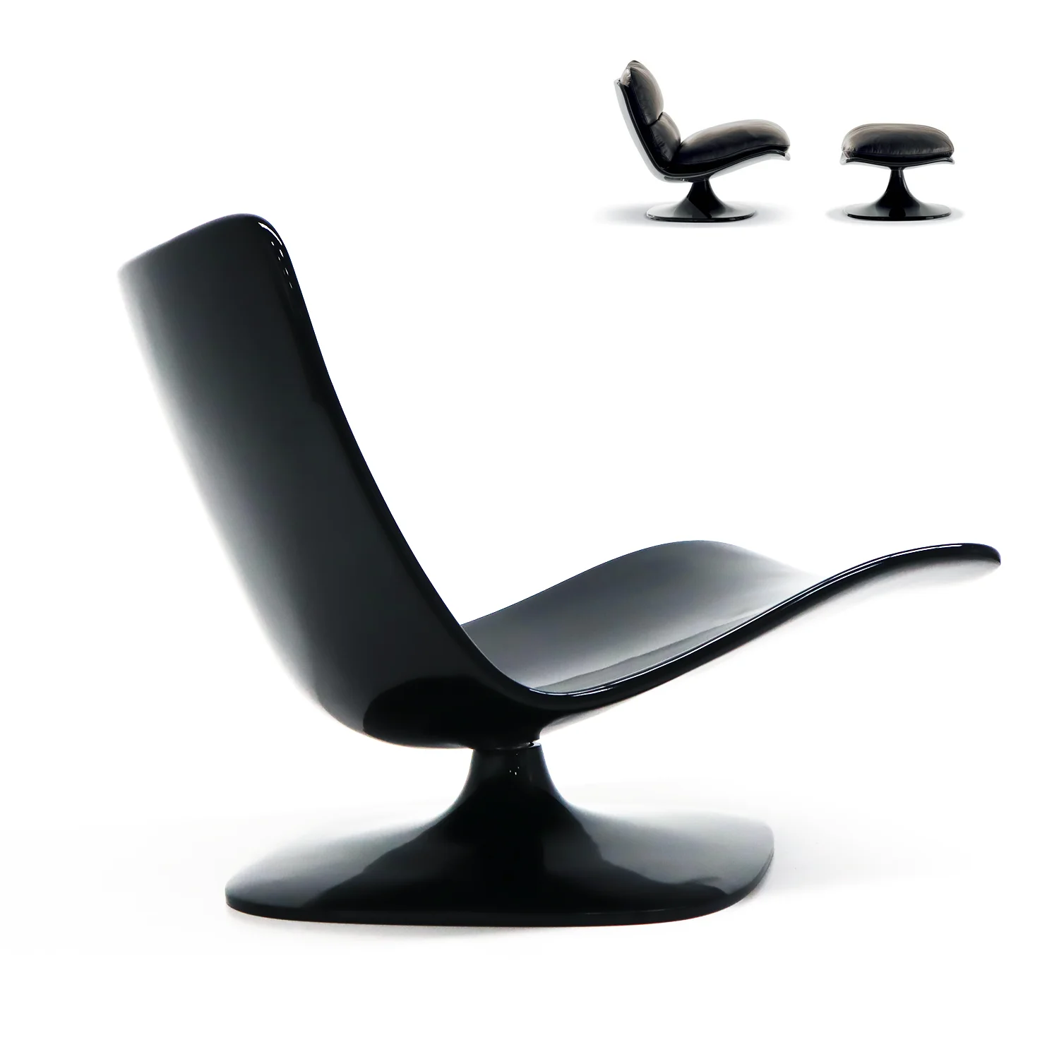 

A Italian Design Semi-Finished Swivel Fiberglass Chair For Living Room And Office 2024 New Style Chair Parts