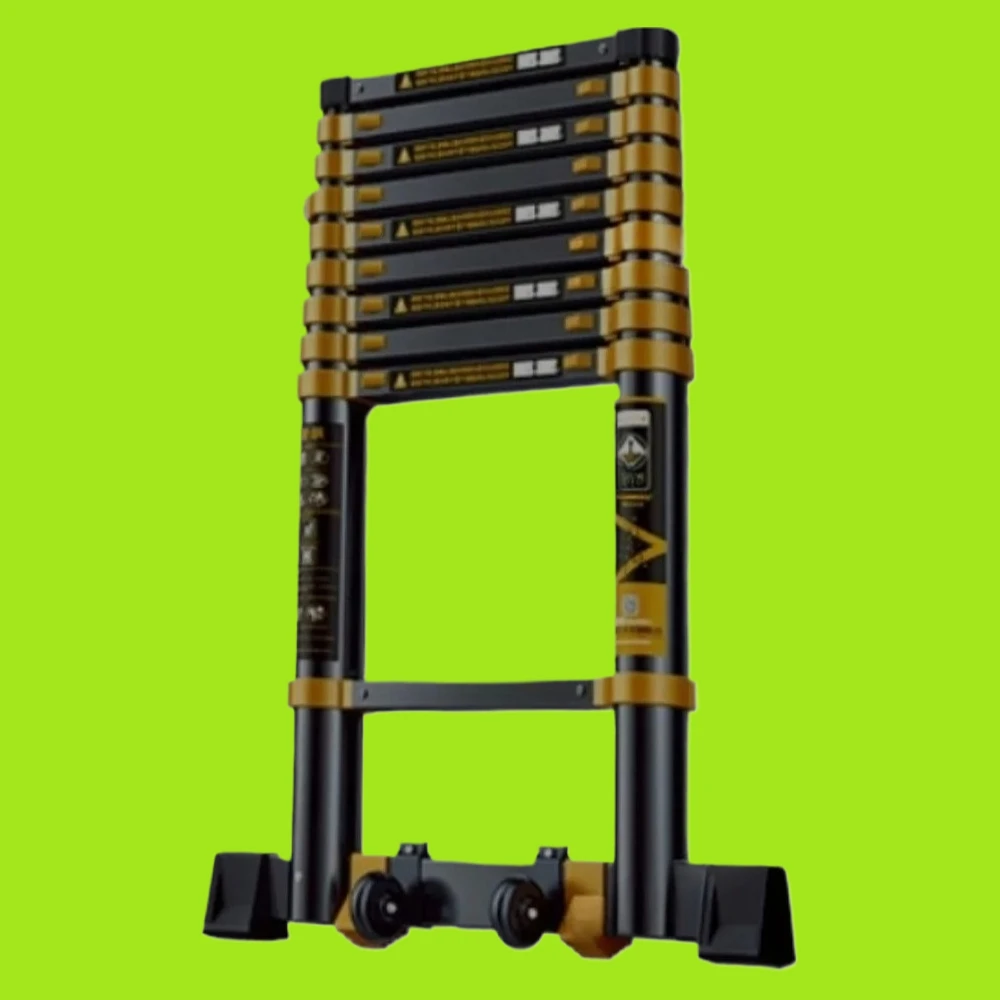 

Modern Aluminum Alloy Telescopic Ladders for Home Furniture Portable Ladder Multifunction Folding Household Straight Ladders