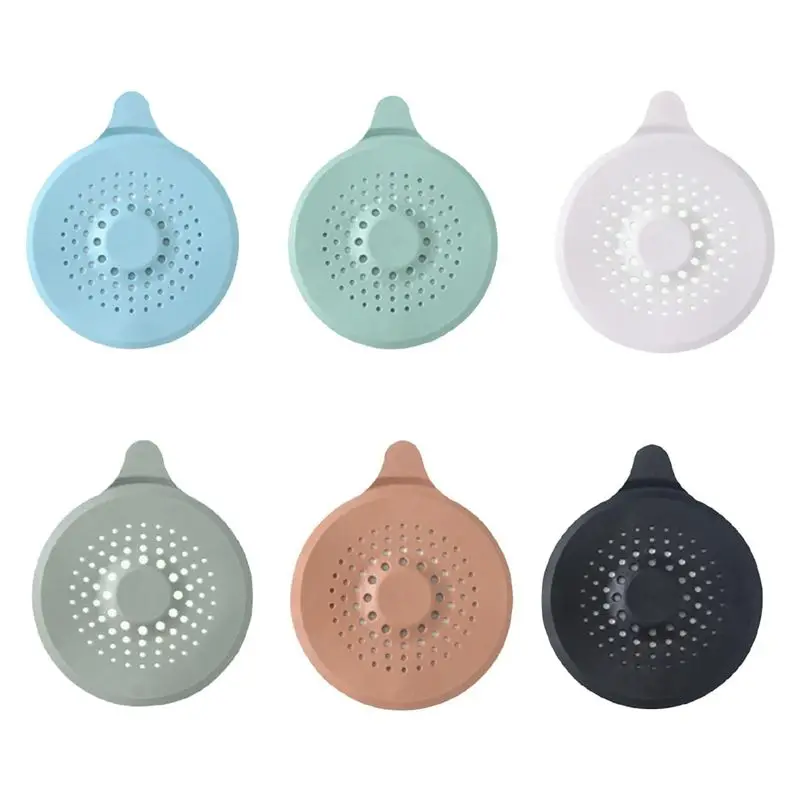 

Силиконовая крышка для напольного слива ABMH-Sink, предотвращающая засоры, фильтр для слива в ванной, защита от волос, фильтр для канализационного отверстия