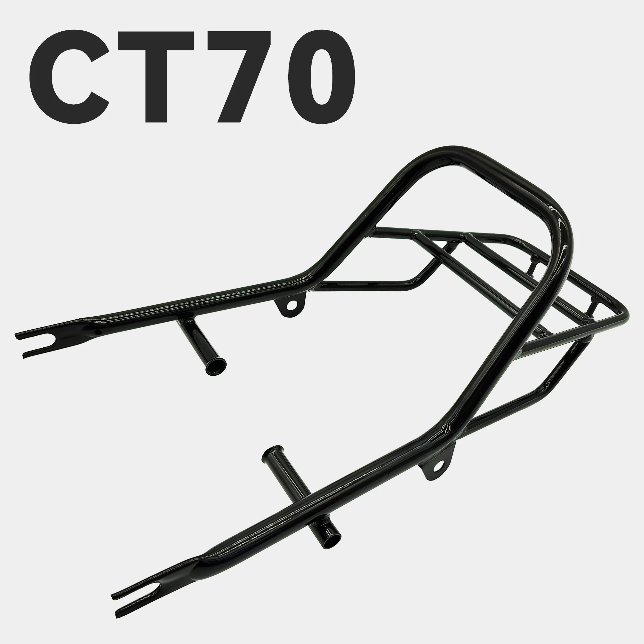 

DAX CT70 Rear Rack Metal Luggage Rack Rear Support Armrests for CT70 1969-1970