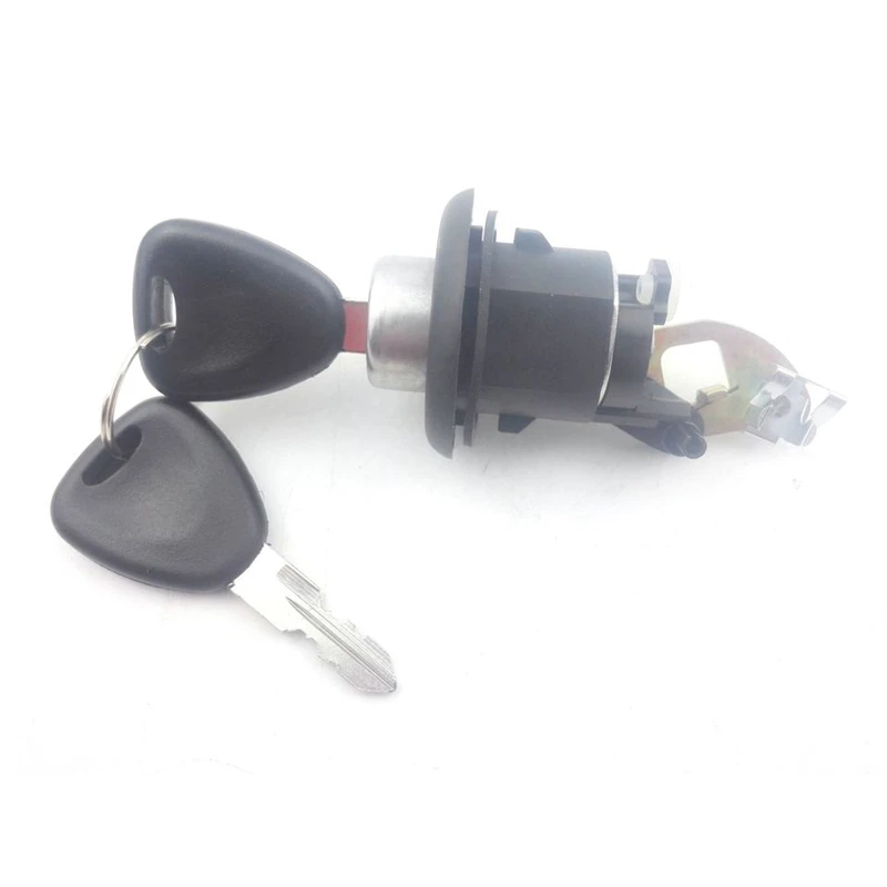 FLYBETTTER OEM Trunk Lock Cylinder Auto Door Lock Cylinder For 2007-2016 Renault Logan Dacia Sandero 905020198R With 2Pcs Key