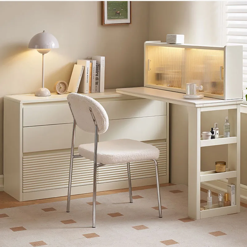 Bedroom Storage Cabinet Comfortable Furniture With Drawers Rattan Children's Dressing Table Girl Dresser Vanity Vestidores