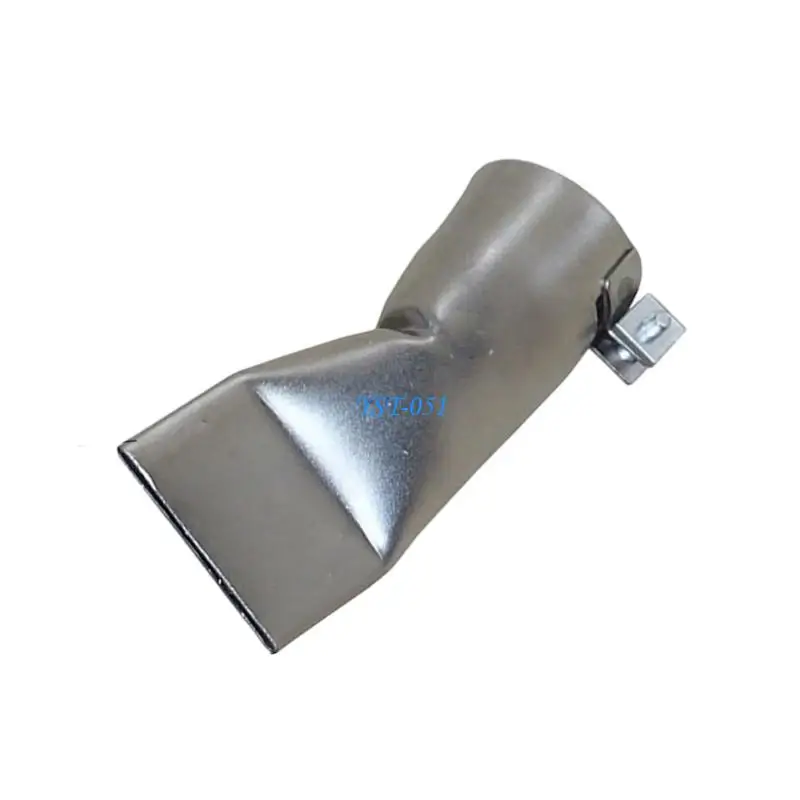E15A High Performances Flat Tip Hot Air Guns Nozzle Crafted From Stainless Steel For Efficient Soldering And Repair Work