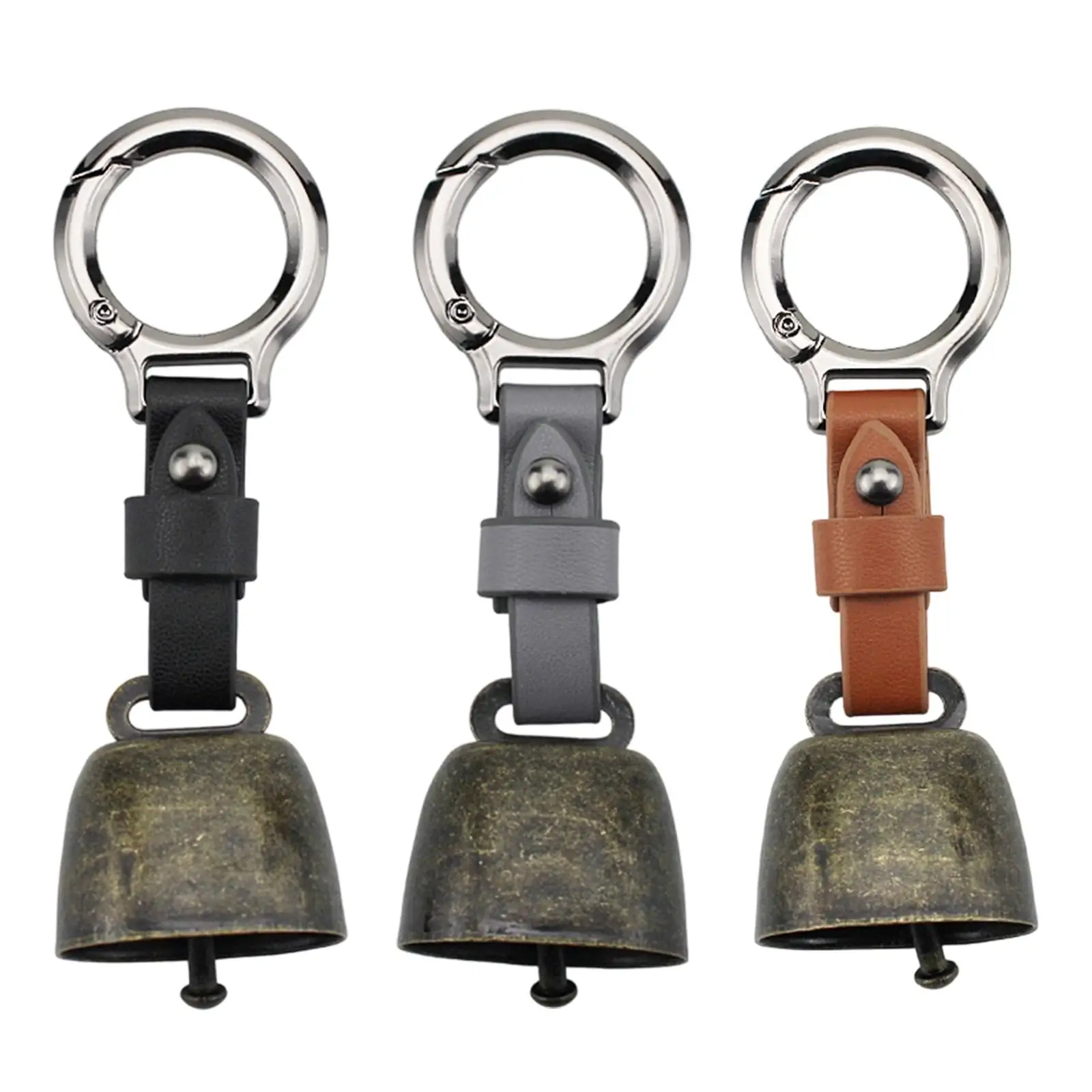 Bear Bell,with Snap Hook,Metal,Hanging,Pet Bell Noise Maker Pendant for Outdoor Hiking Camping Mountaineering Hiker Accessories