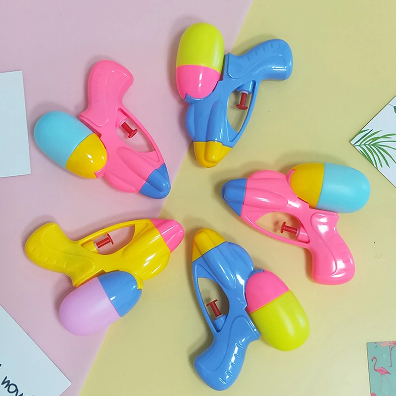 2 pièces été en plein air plage piscine jardin jeu de combat manuel pistolet à eau pour enfants garçons filles cadeaux enfants Portable pistolet à eau jouets