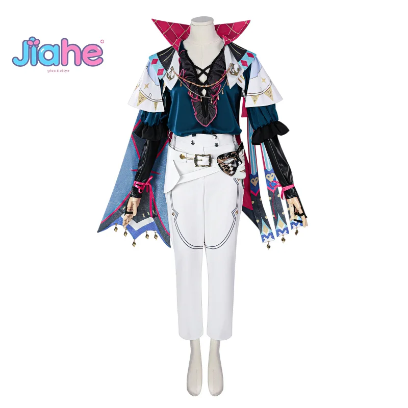 

Brant Game Wuthering Waves Cosplay New Costume Shoes Wig mask prop set Halloween Carnival Handsome Men Women Brant Uniform
