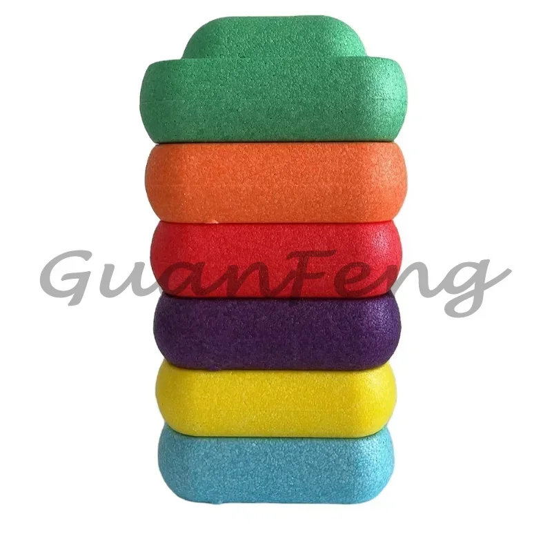 Eco-Friendly High Density EPP Foam Balance Stepping Stones, Kids Sensory Educational Balance Board Toys