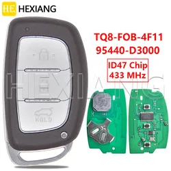 HE 95440-D3000 ID47 NCF2951X Chip 433MHz Keyless Entry Car Remote Key TQ8-FOB-4F11 For Hyundai Tucson 2014 2015 2016 2017 2018